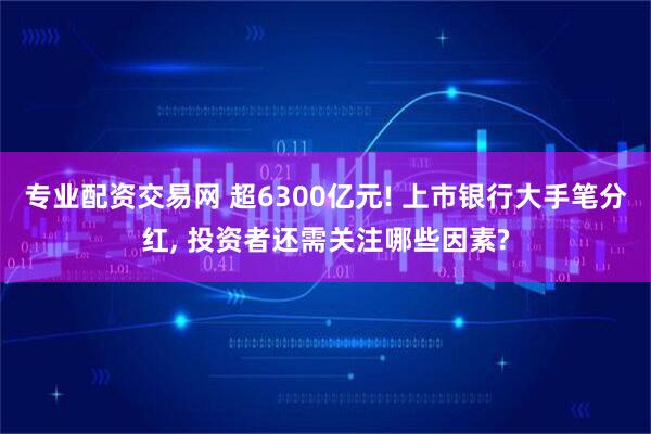 专业配资交易网 超6300亿元! 上市银行大手笔分红, 投资者还需关注哪些因素?